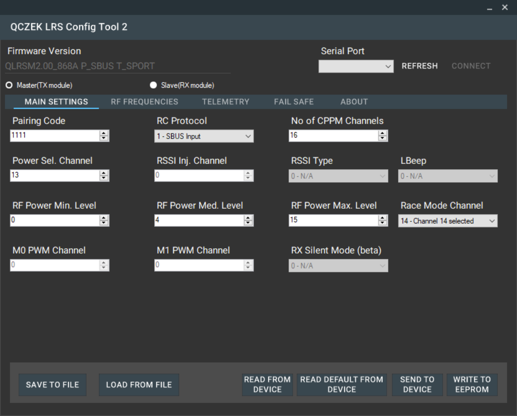 QCZEK LRS Lora. QCZEK. Expert LRS tlny настройка. Cloud Mode Beta ru.