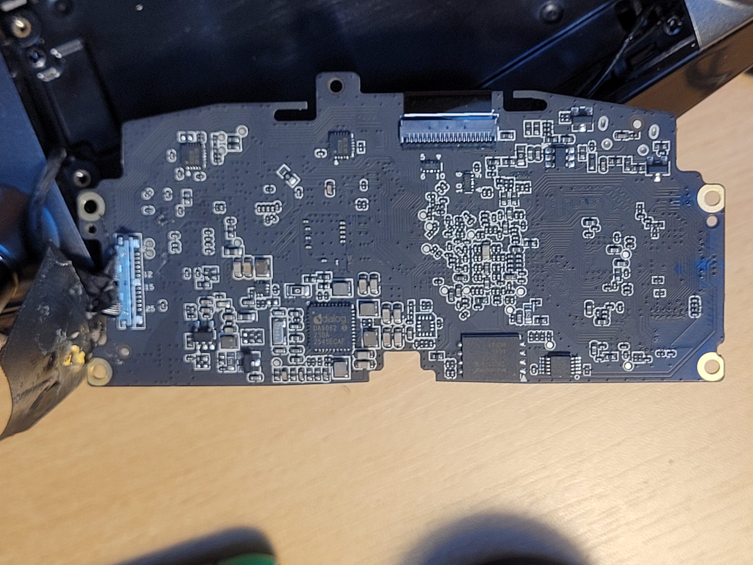 Bottom side of the Walksnail Avatar X mainboard
